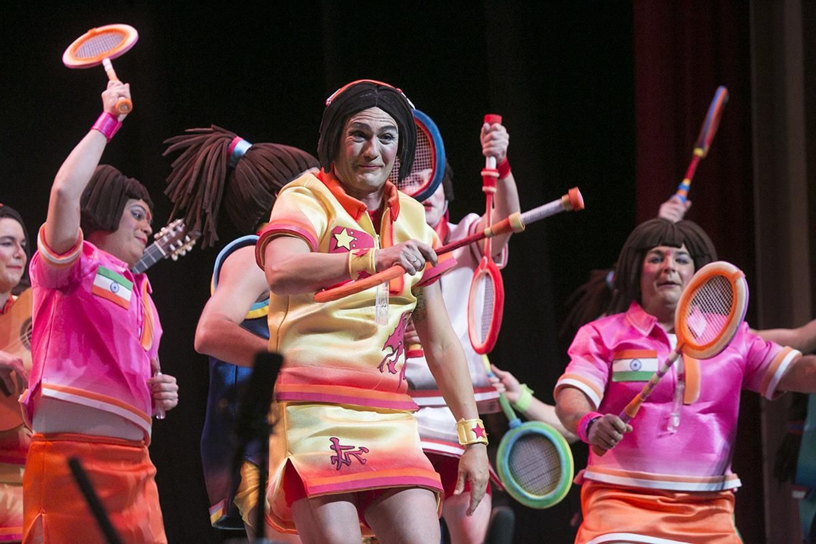 Imagen de la tercera semifinal del Carnaval Colombino