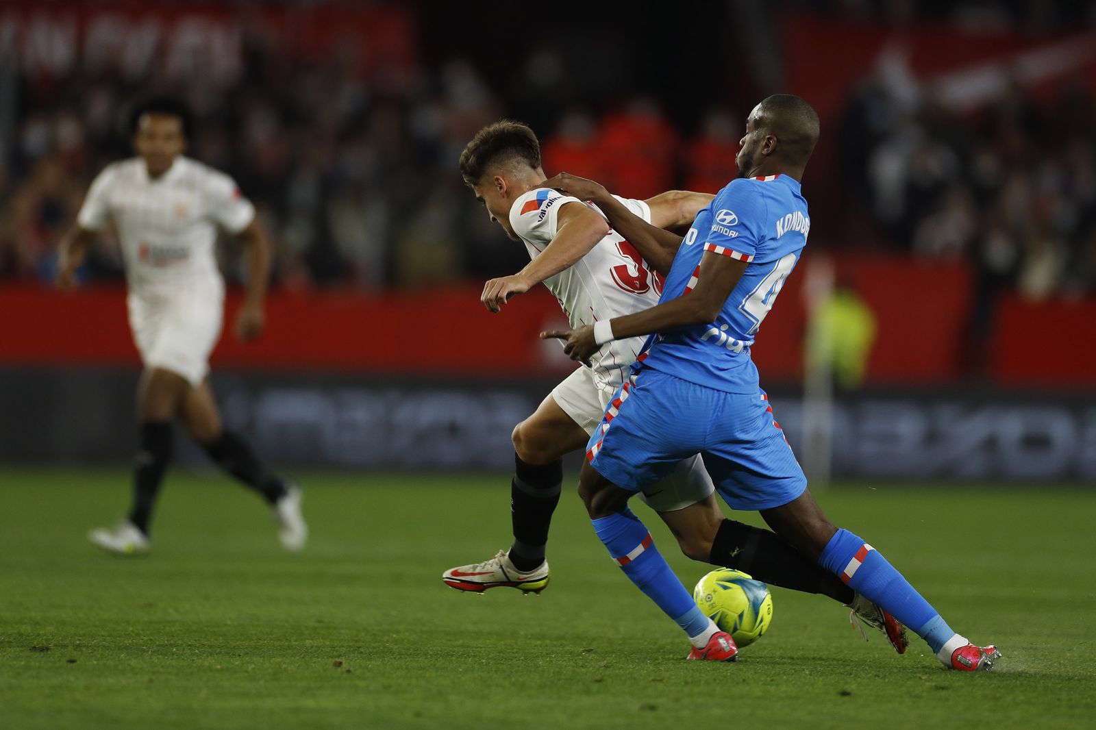 Las imágenes del Sevilla fc-Atlético de Madrid