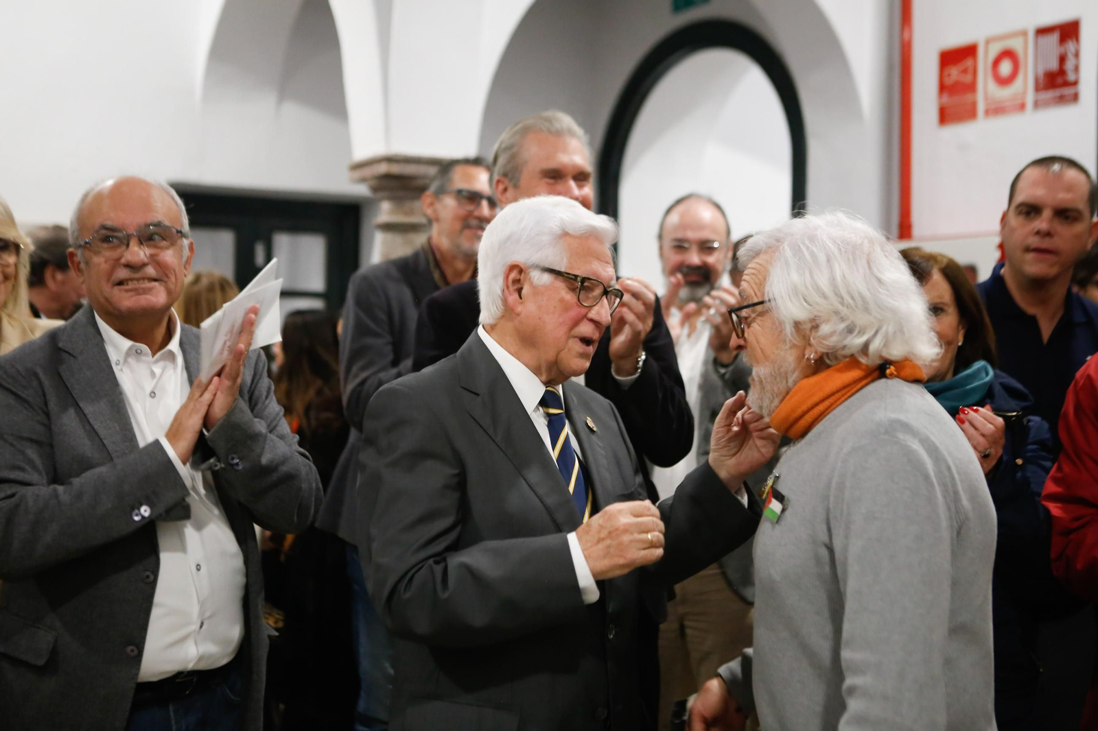 Las fotos de la inauguración de la exposición por el 50 aniversario de Tria 75