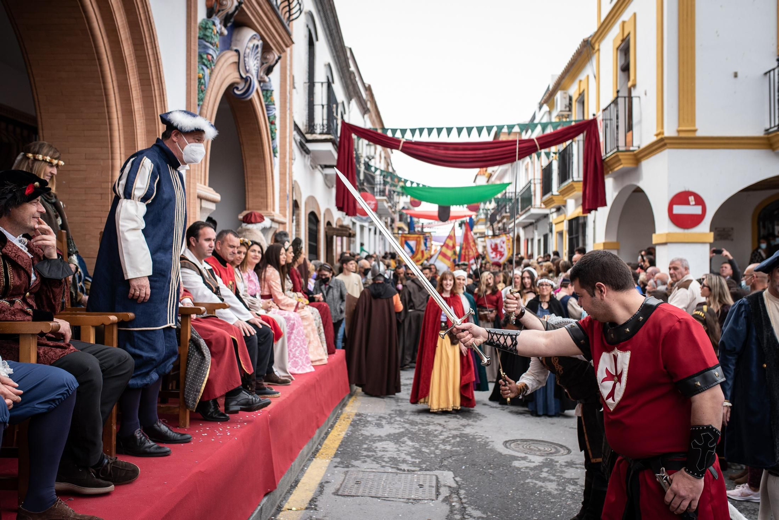 Imágenes del desfile de la Feria del Descubrimiento de Palos de la Frontera