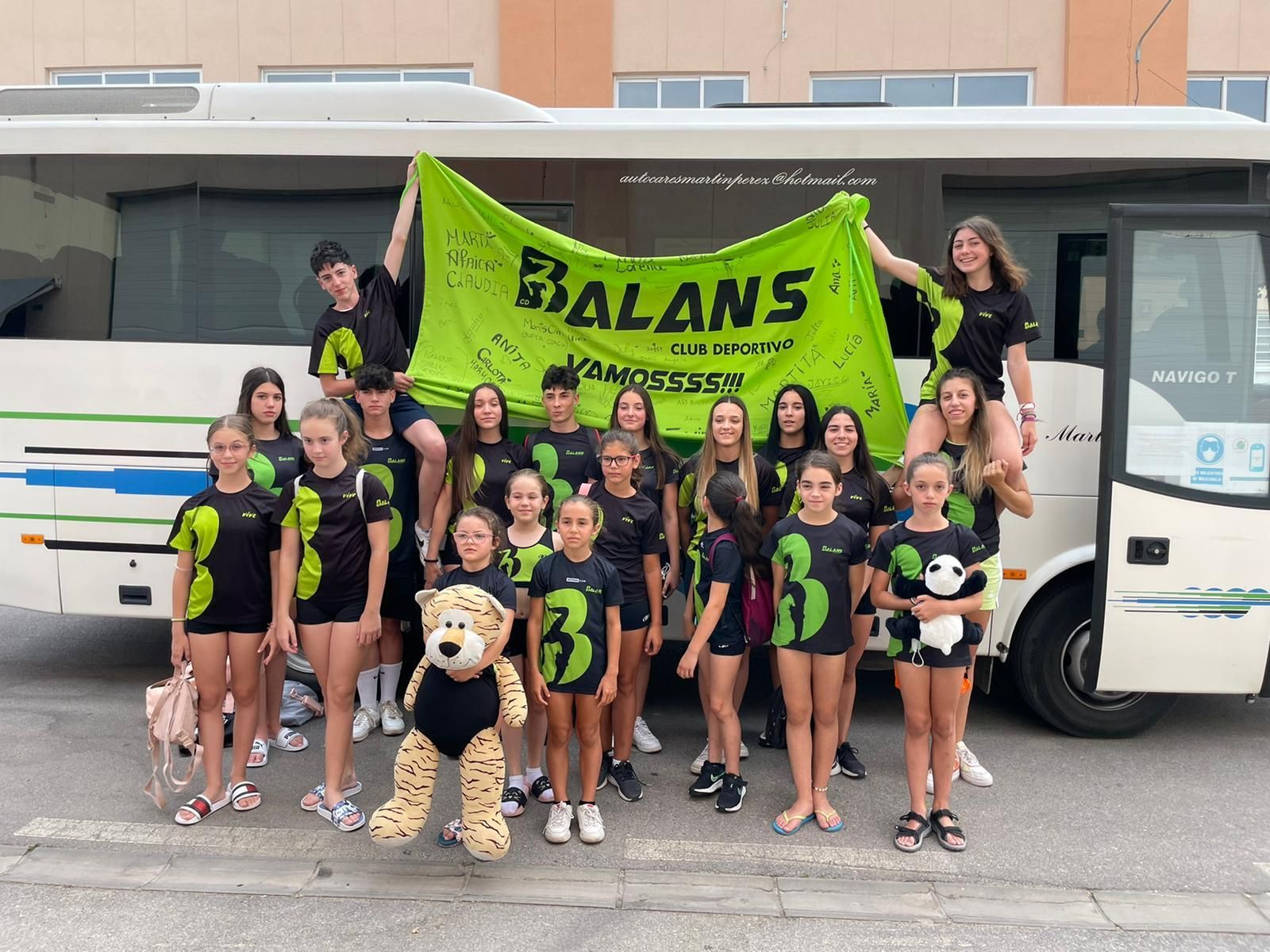 Integrantes del Club Balans de Granada.