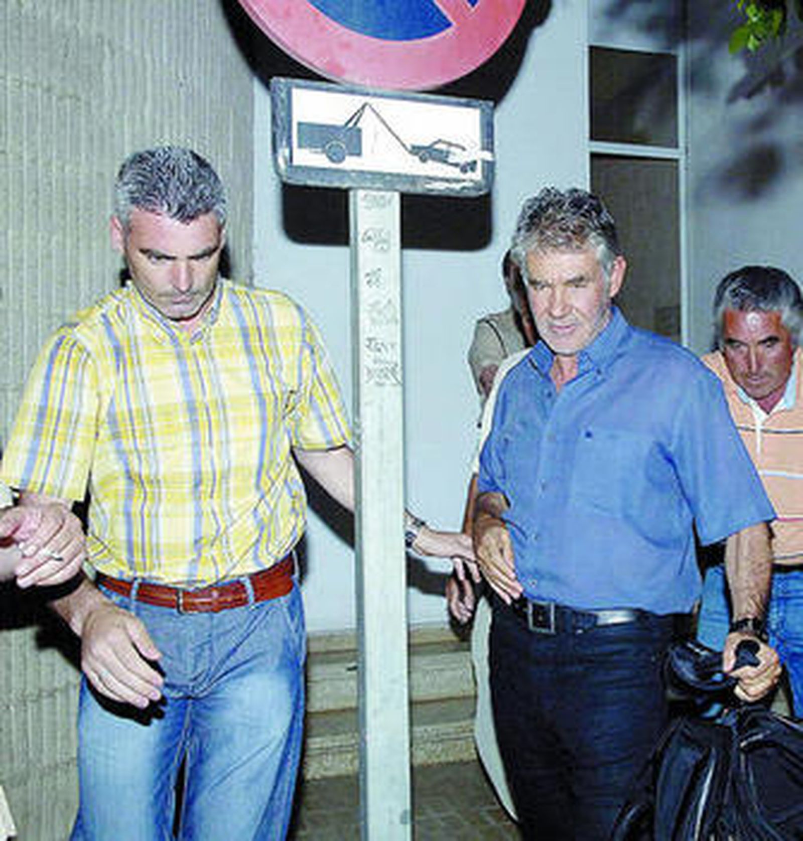 Ávila Rojas, a la derecha, cuando declaró en Marbella en el año 2006.