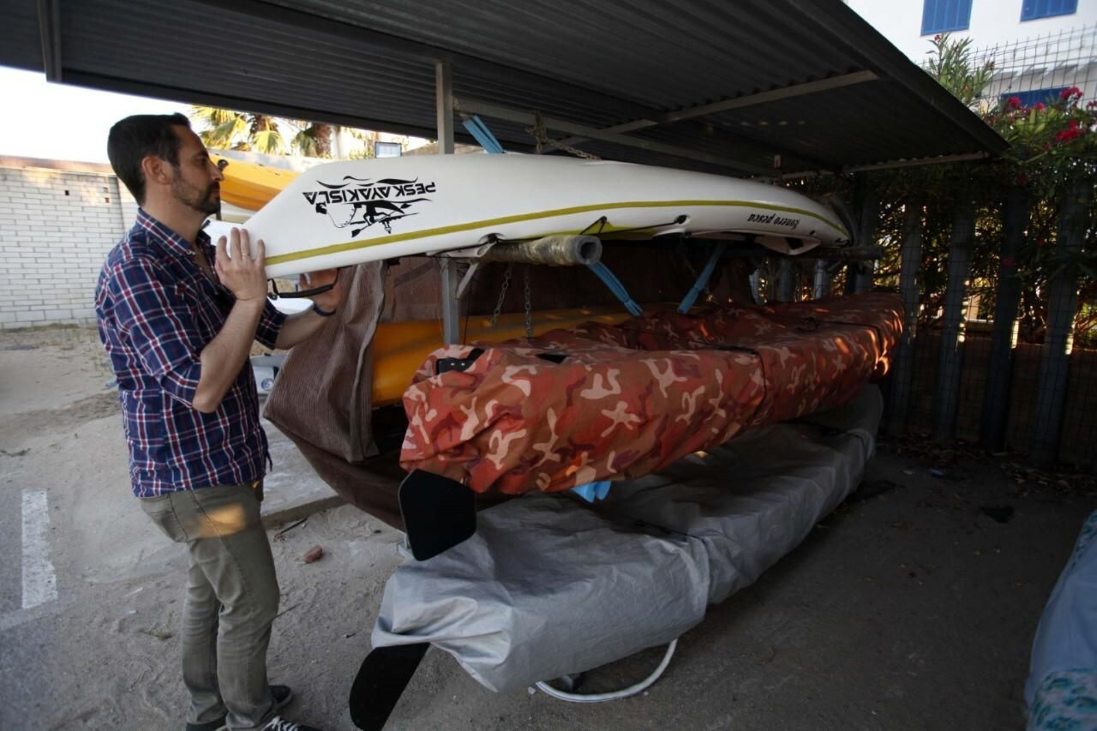 Pesca deportiva en káyak en Huelva