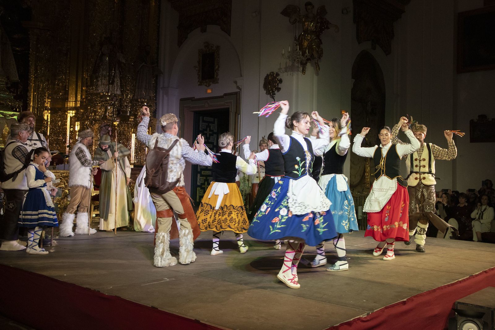 Una actividad cultural en el Palacio de la Merced.