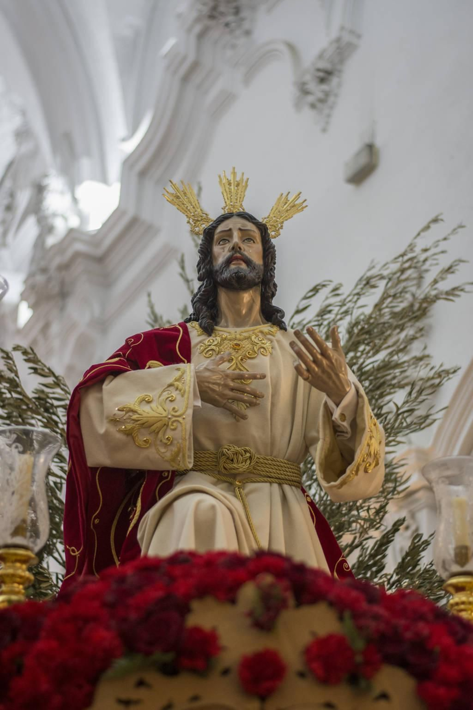 Las fotos de las cofradías de la Magna de Priego de Córdoba, suspendida por la lluvia