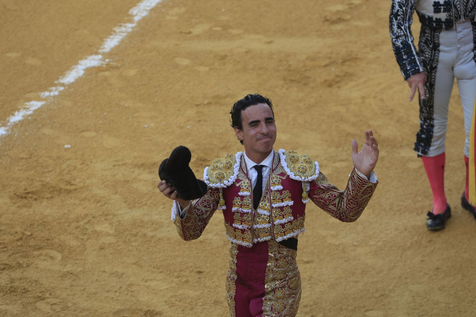Fotos de la corrida de toros de la Feria de San Roque con David Galván, Román y Joaquín Galdós