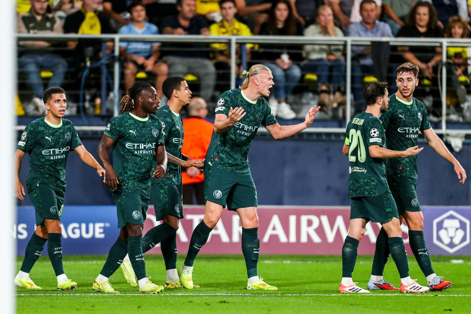 Las fotos del Villarreal-Manchester City