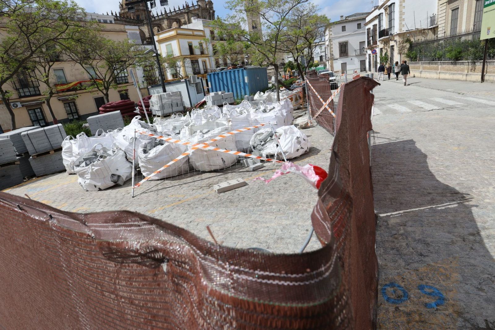 Así marchan las obras del Eje del Arroyo en Jerez