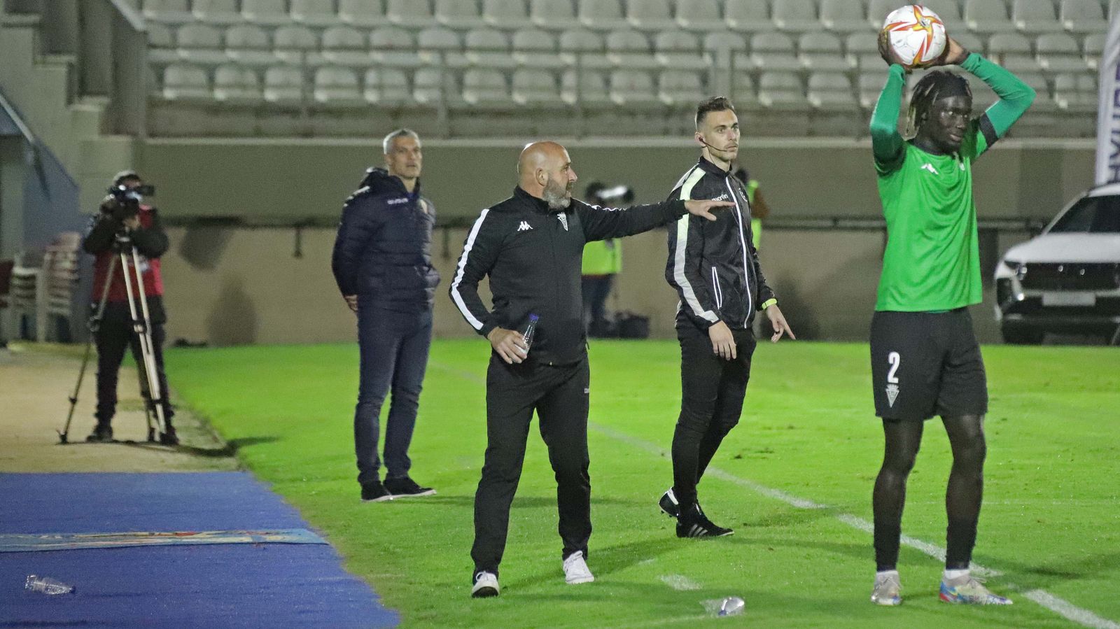 Nacho Castro, en el Algeciras-San Fernando.