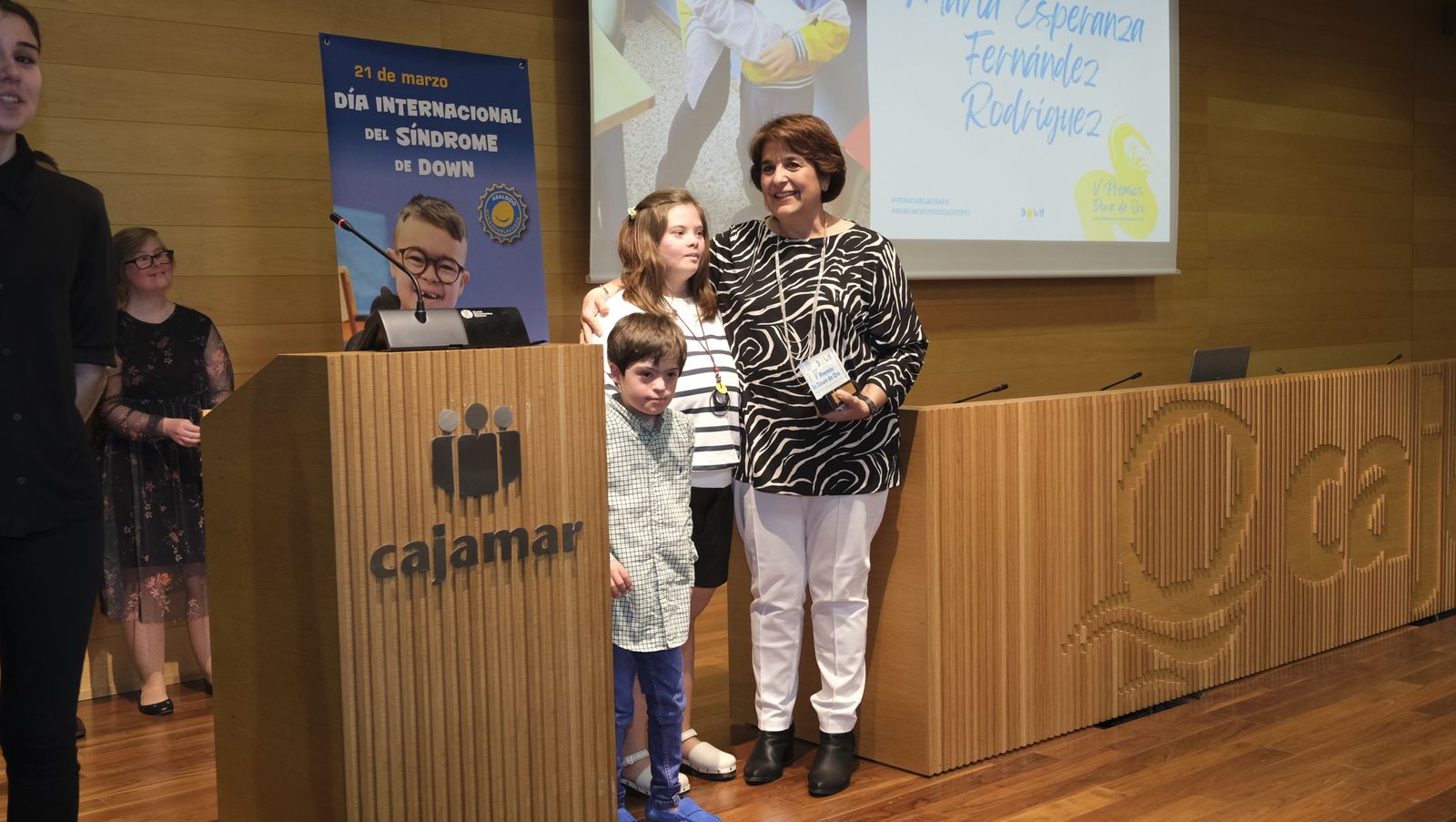 Imágenes de la entrega de los Down de Oro de Almería