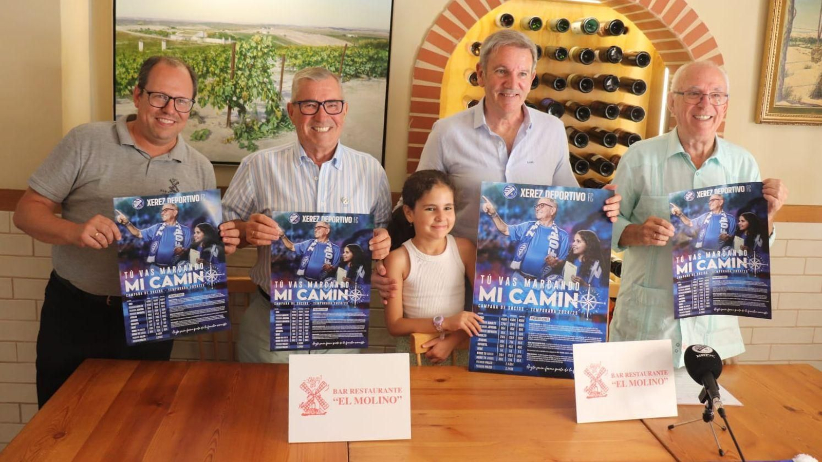 Un momento de la presentación de la campaña de socios del Xerez DFC para la campaña 24/25.