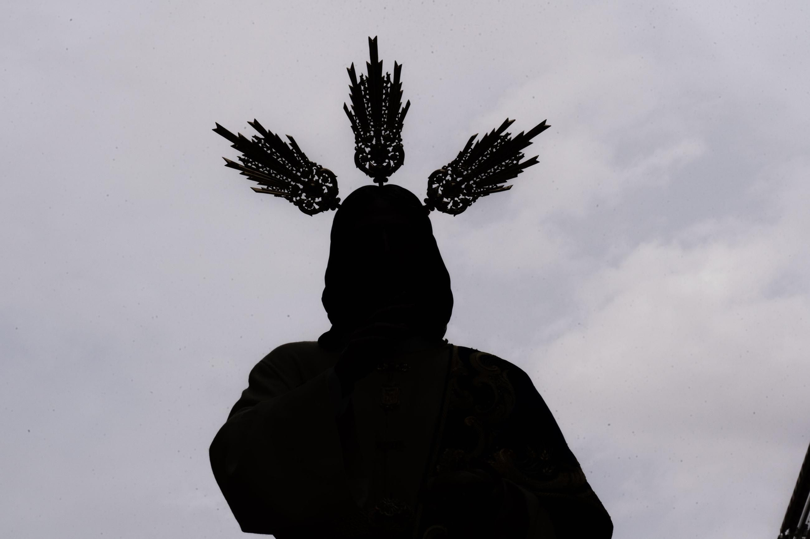 Imágenes del traslado del Cristo del Amor a la Concepción
