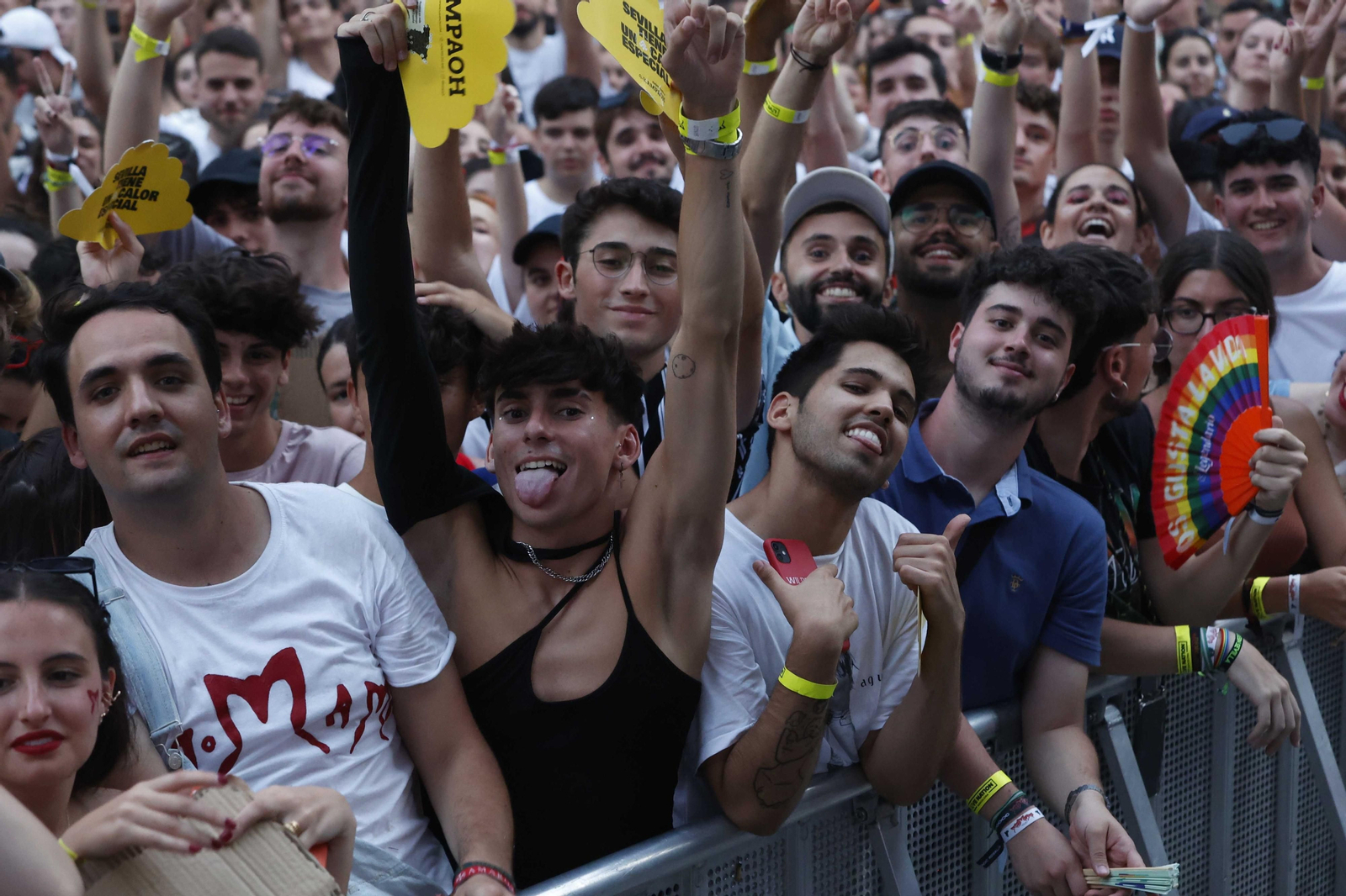 Las Imágenes del concierto de Rosalía