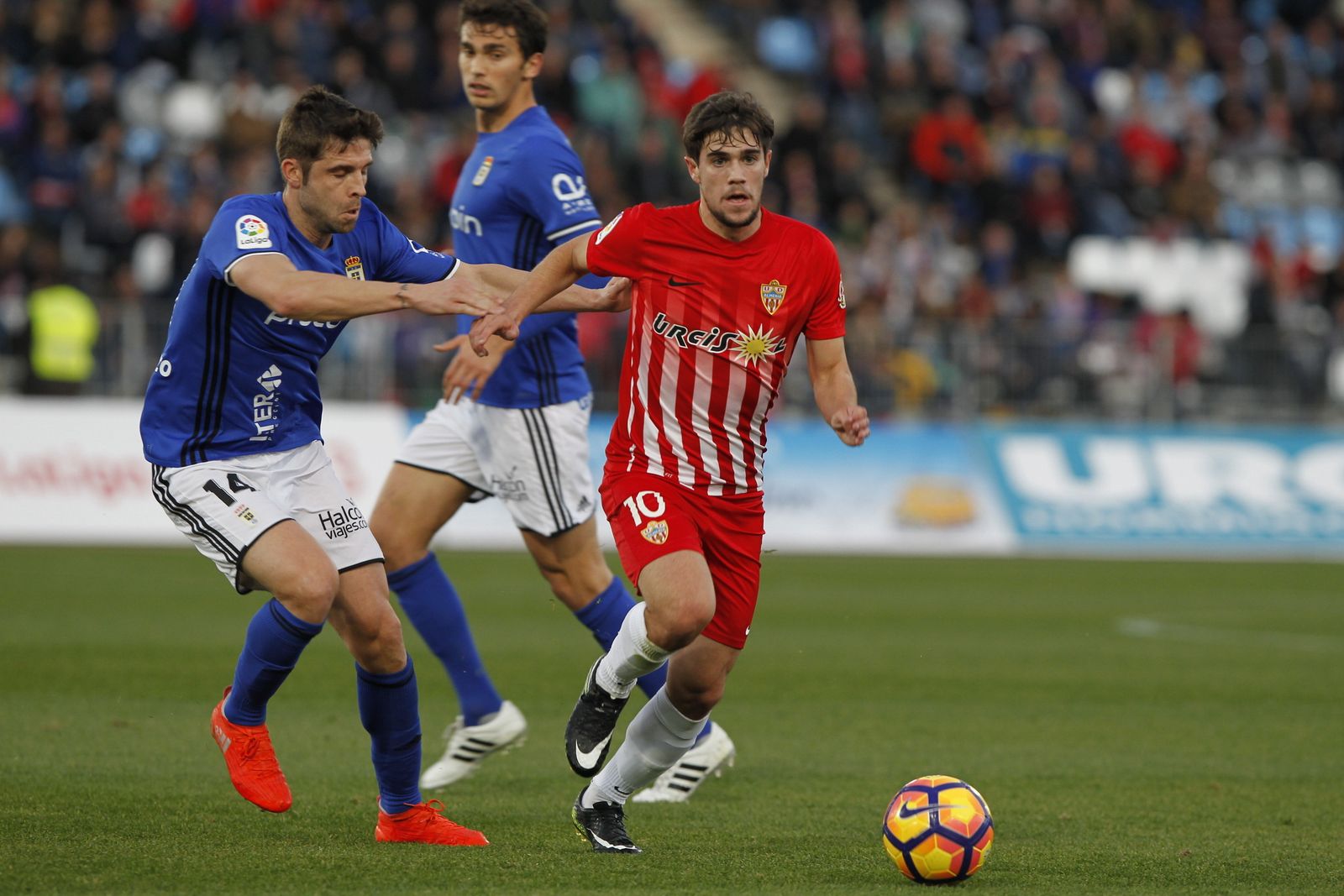 Las imágenes del UD Almería-Real Oviedo