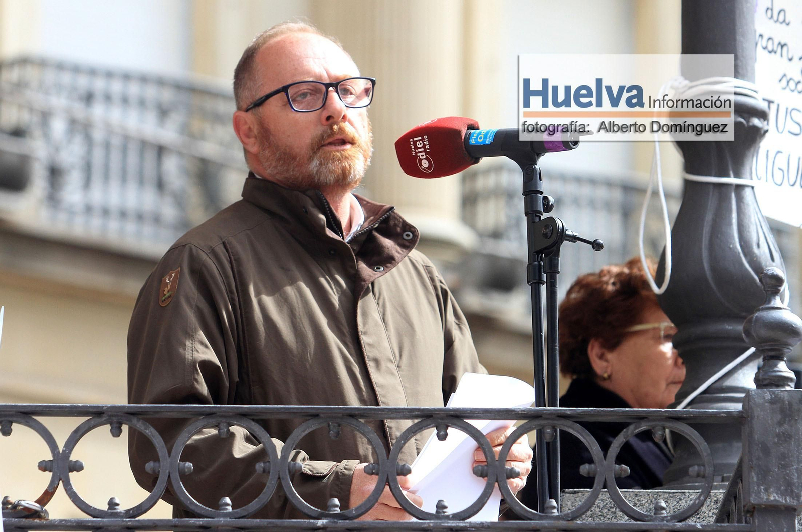 Imágenes de la manifestación contra la derogación de la prisión permanente revisable celebrada en Huelva