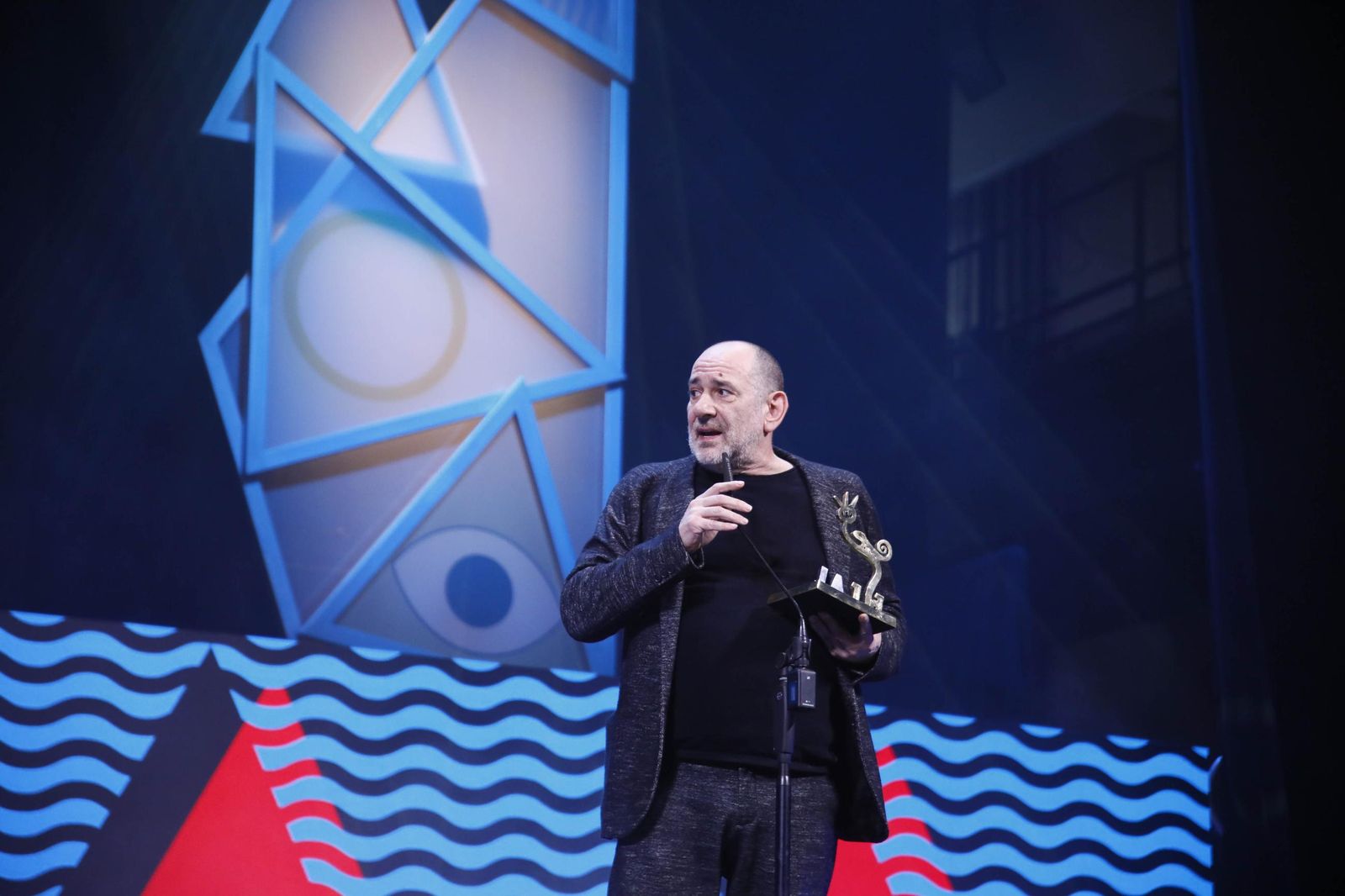 Las imágenes de la gala del Festival Internacional de Cine de Almería (Fical) con el premio 'Almería, tierra de cine' a Karra Elejalde