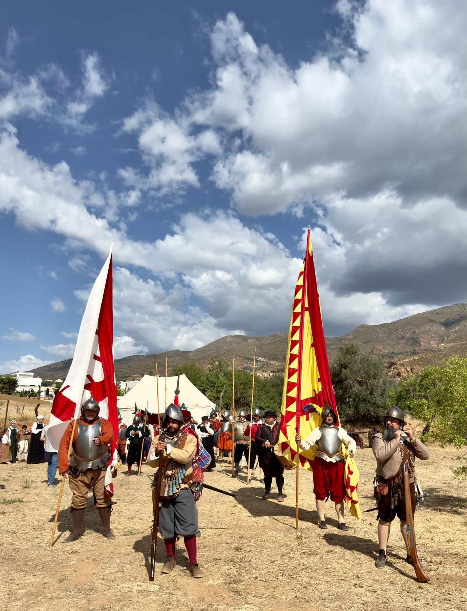 Imágenes de la recreación histórica 'La Paz de las Alpujarras', en Padules