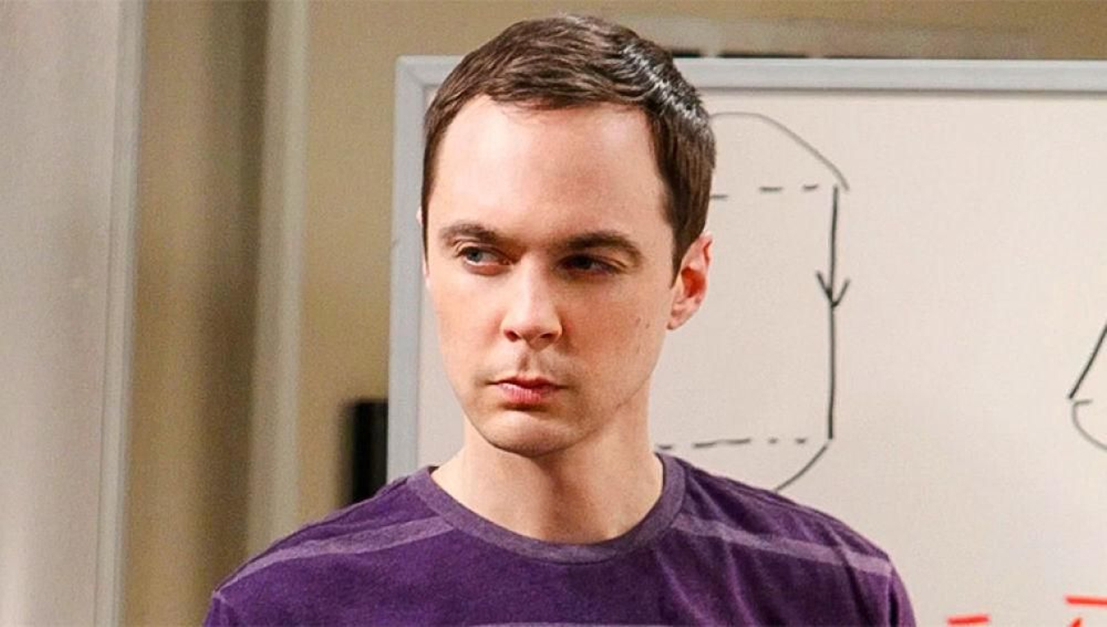 Sheldon Cooper (interpretado por Jim Parsons) en 'The Big Bang Theory'