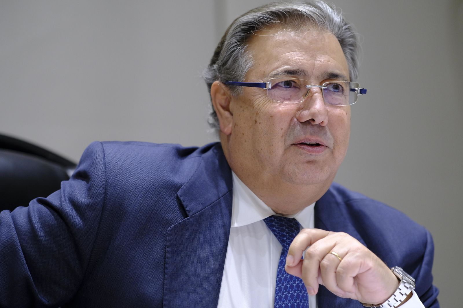 El ministro del Interior, Juan Ignacio Zoido. / JOSÉ RAMÓN LADRA