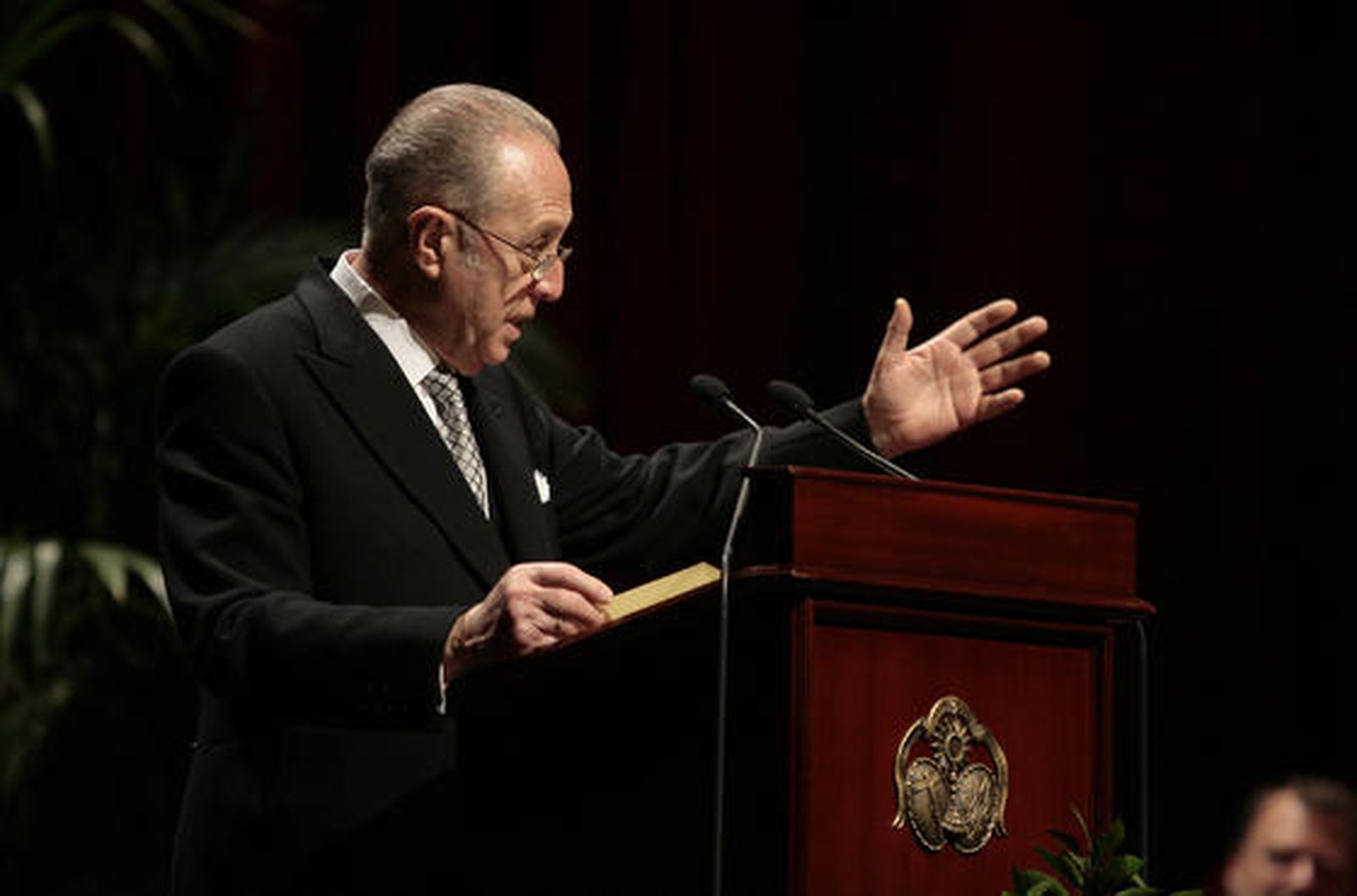 Cano-Romero durante el pregón.

Foto: Juan Carlos Munoz