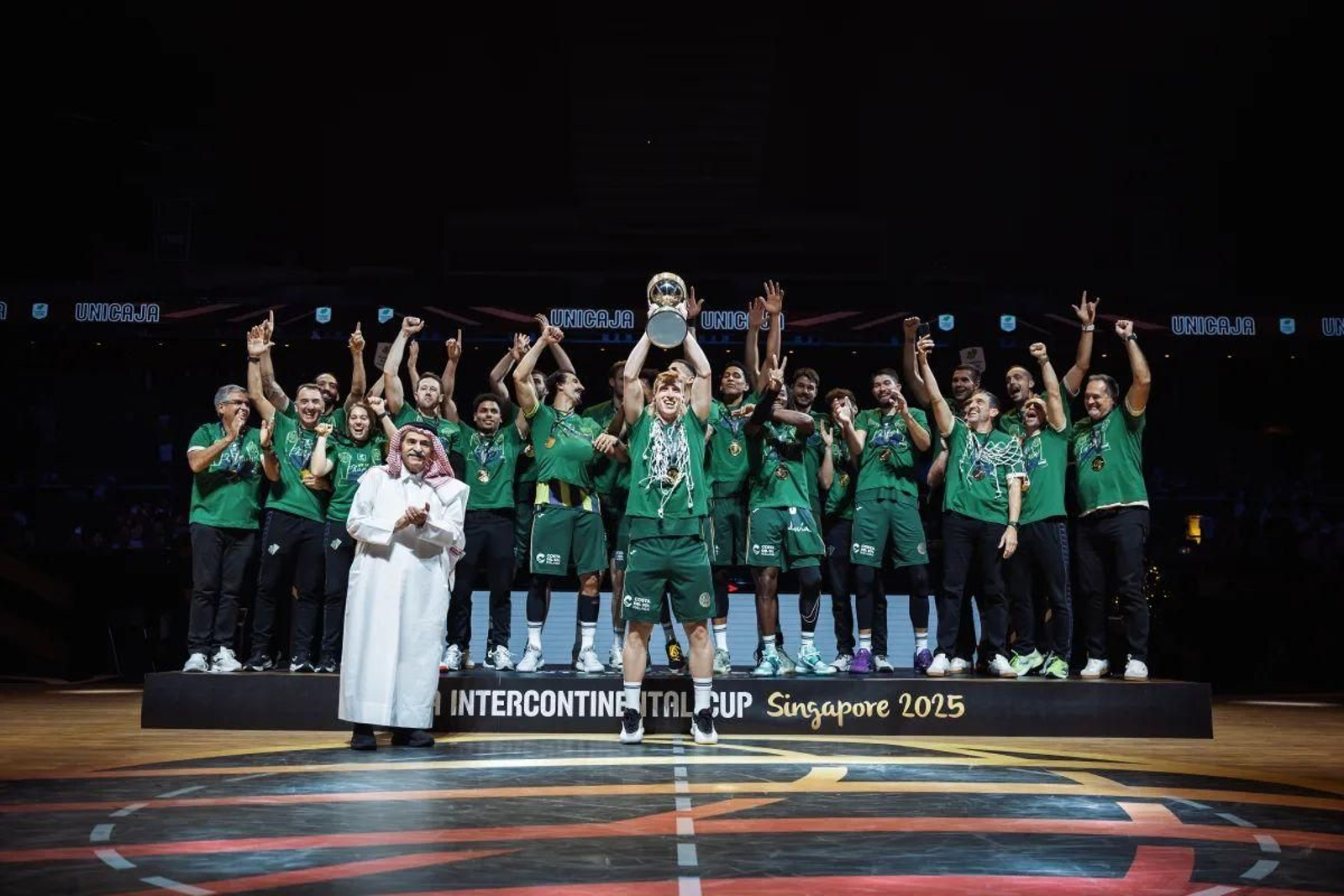 Las fotos del Unicaja campeón en la Copa Intercontinental