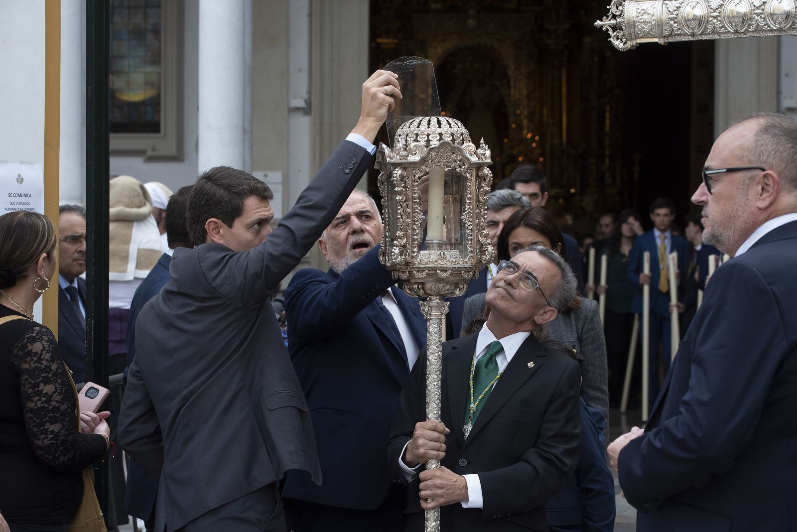 Las imágenes de la procesión de la Virgen del Rosario de la Macarena