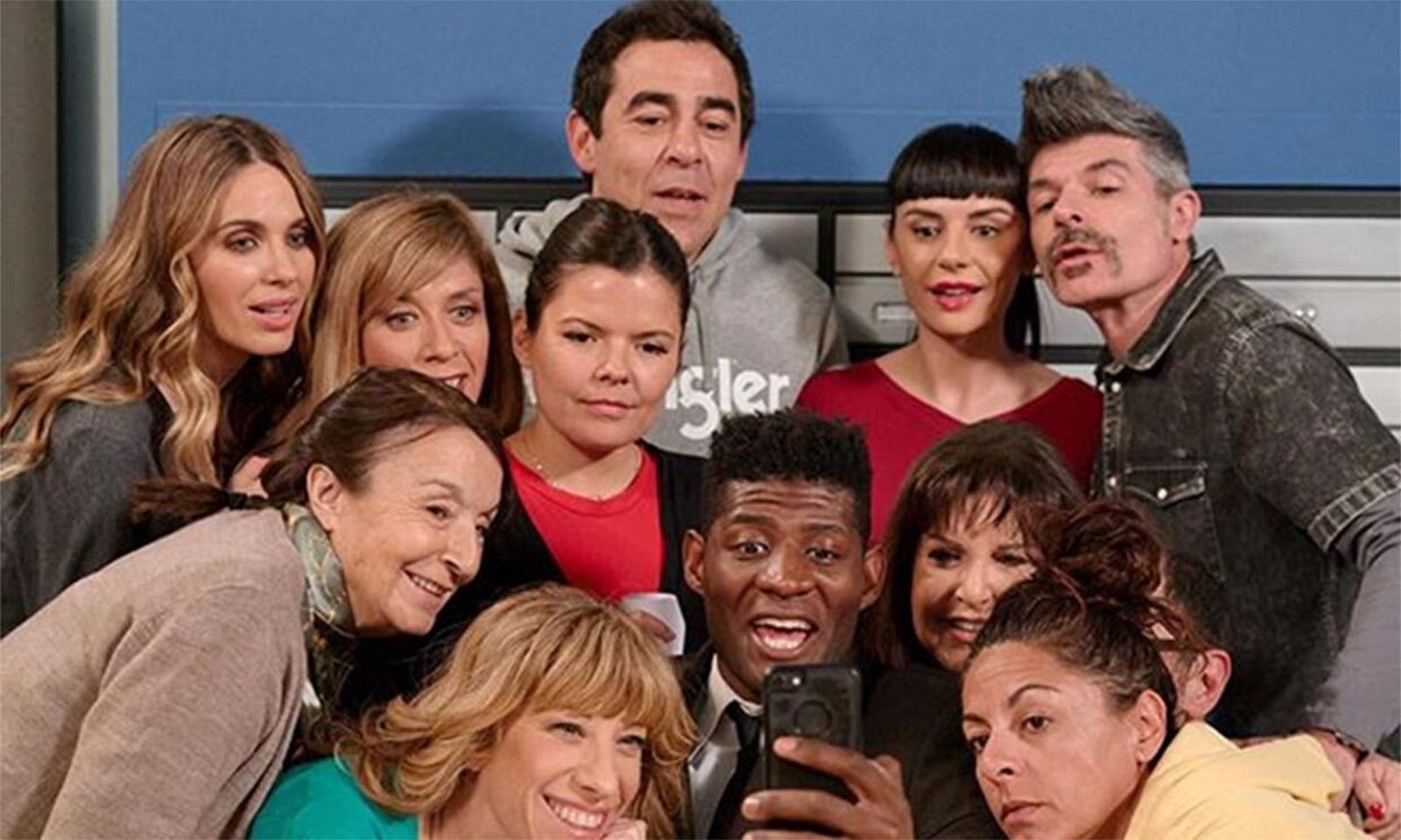 Parte del elenco de 'La que se avecina' en la última temporada emitida