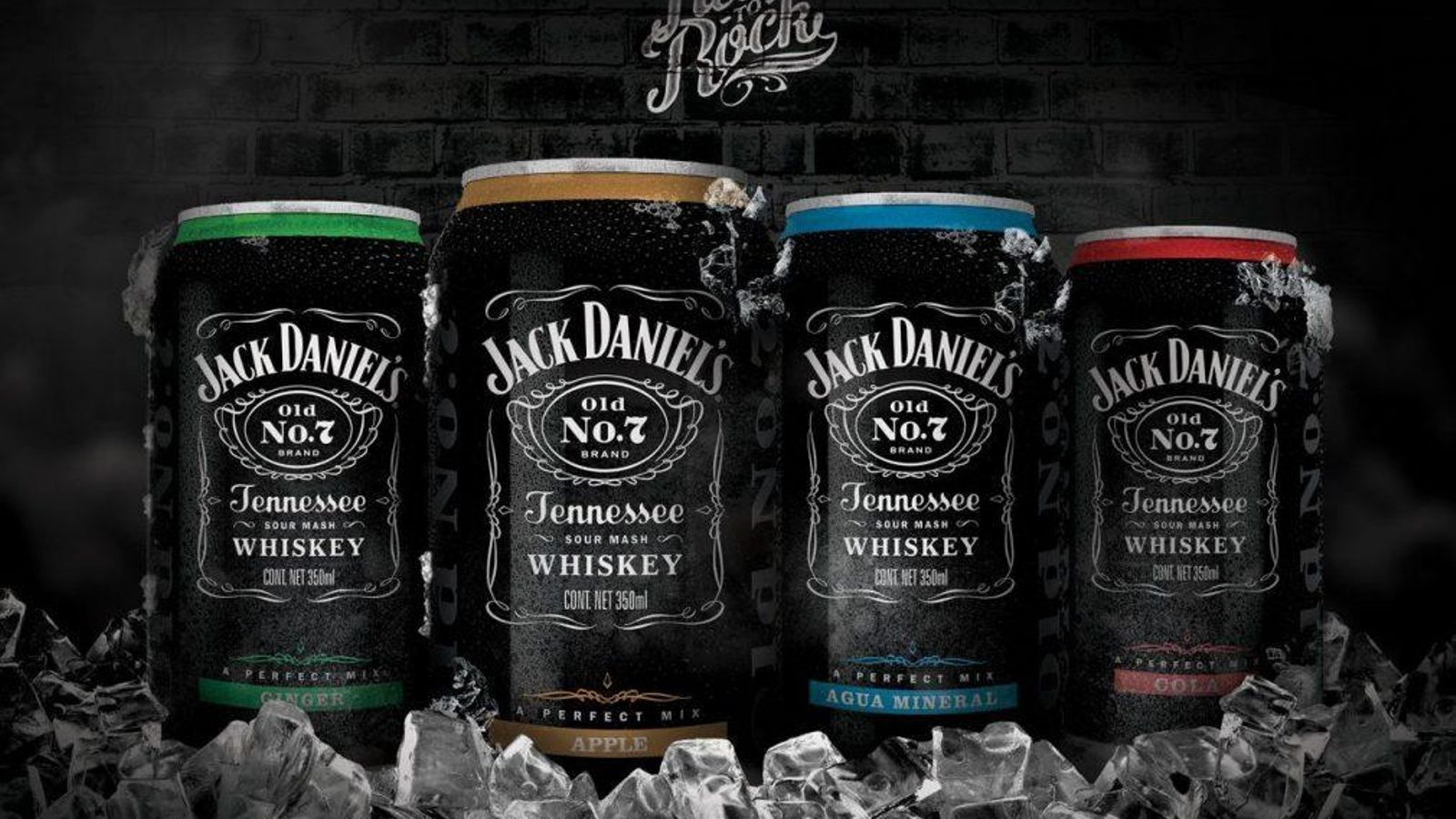 Cócteles RTD de Jack Daniel's.