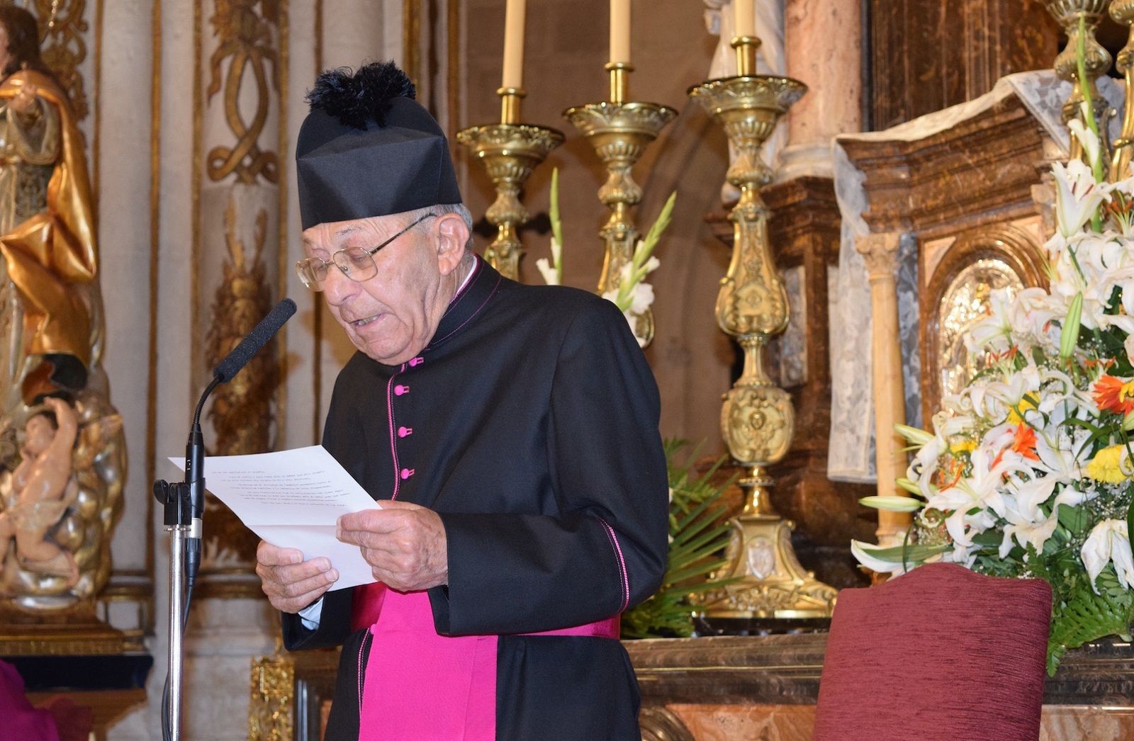 Fallece monseñor Bernardo Ávila, párroco emérito de Antas