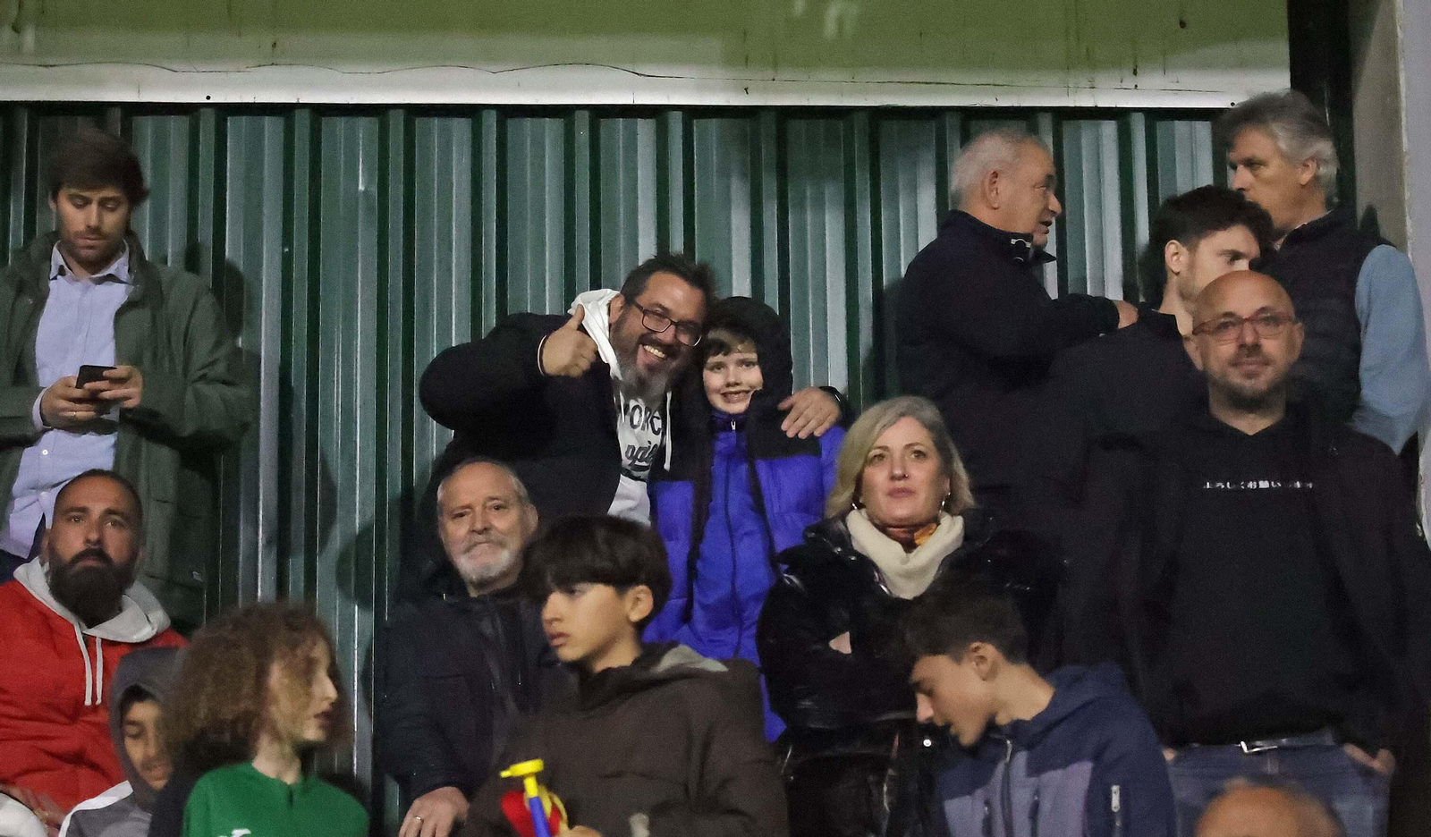 Búscate durante el España - Italia sub-17 celebrado en Los Barrios