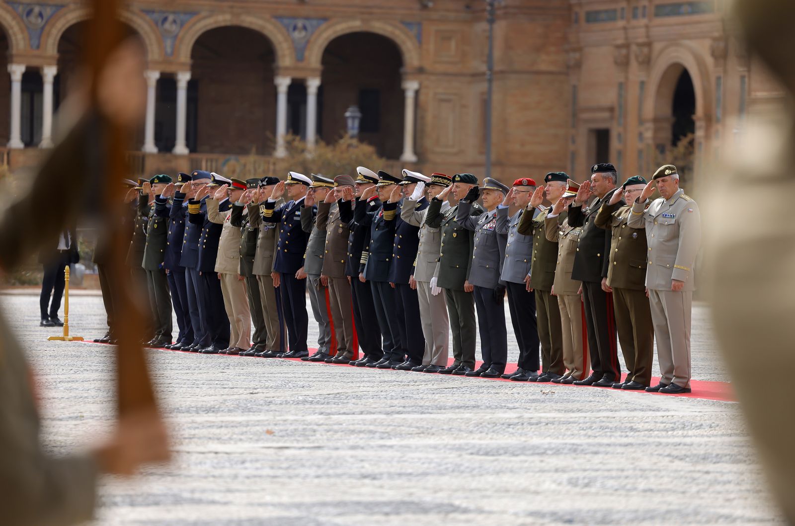 Las fotos del acto de inauguración de la Reunión de los Jefes de Estado Mayor de la Defensa
