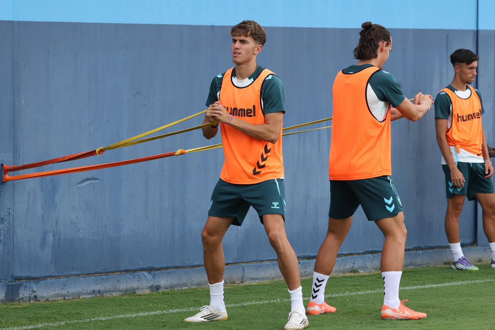Javi Montero ya trabaja con el Málaga CF en el Anexo de La Rosaleda