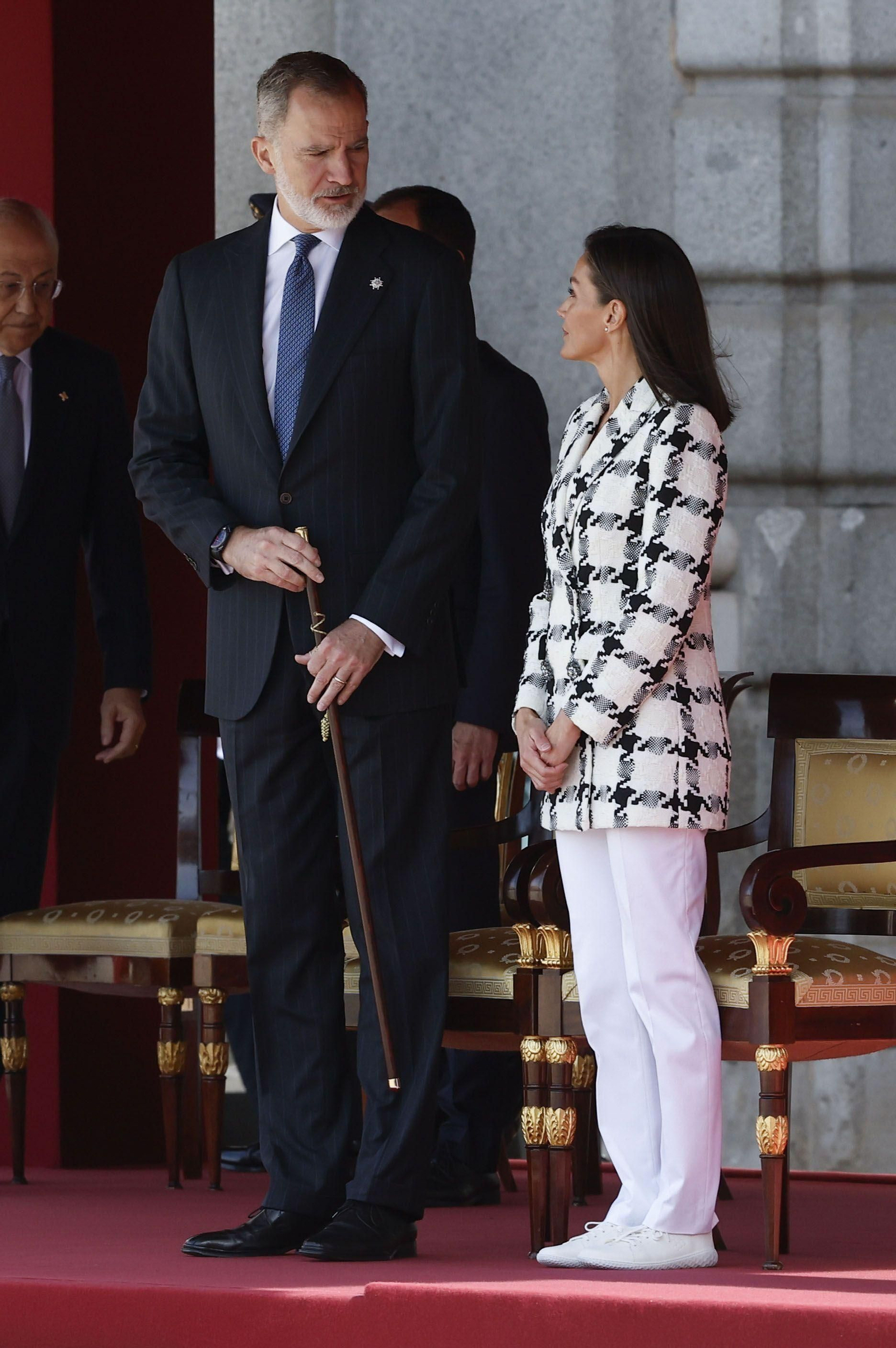 Los Reyes presiden los actos del bicentenario de la Policía Nacional