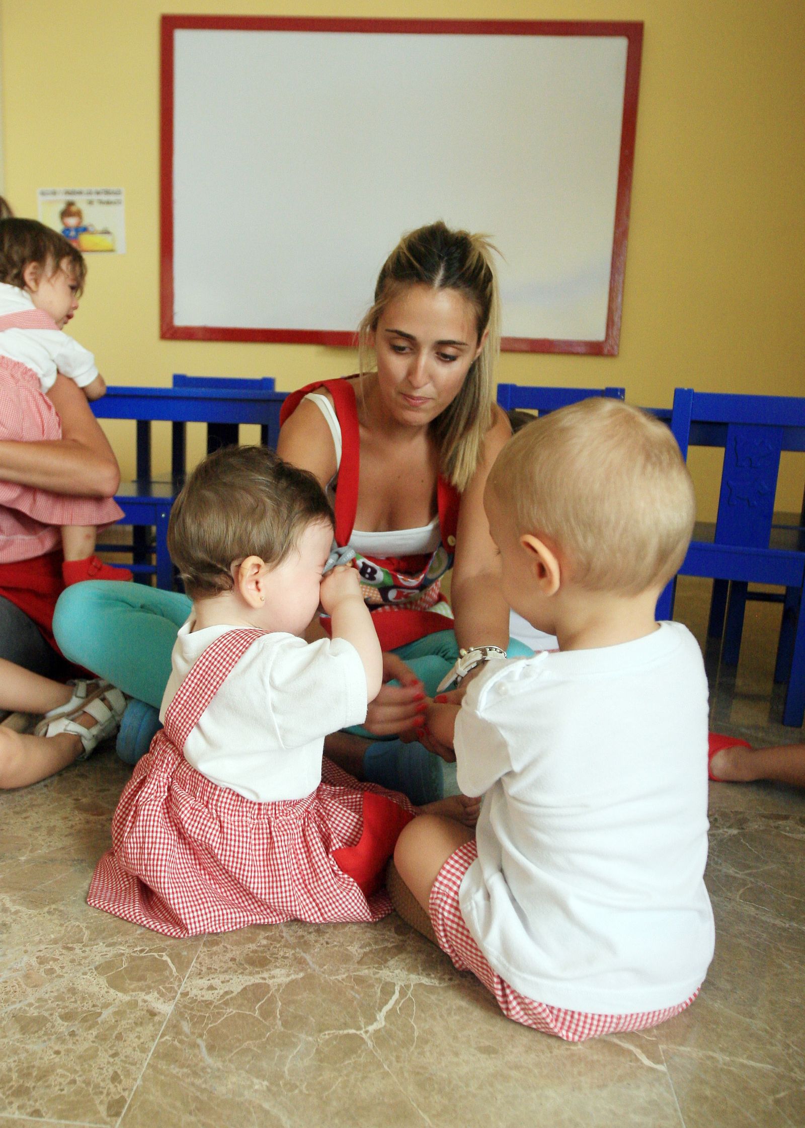 El aula de una guardería.