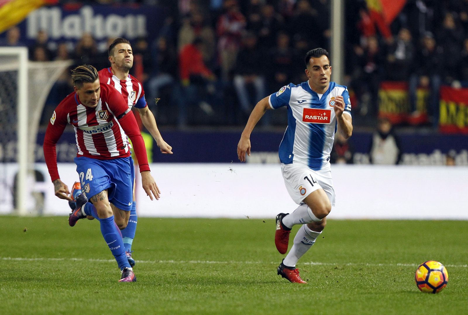 El Atlético-Espanyol, en imágenes