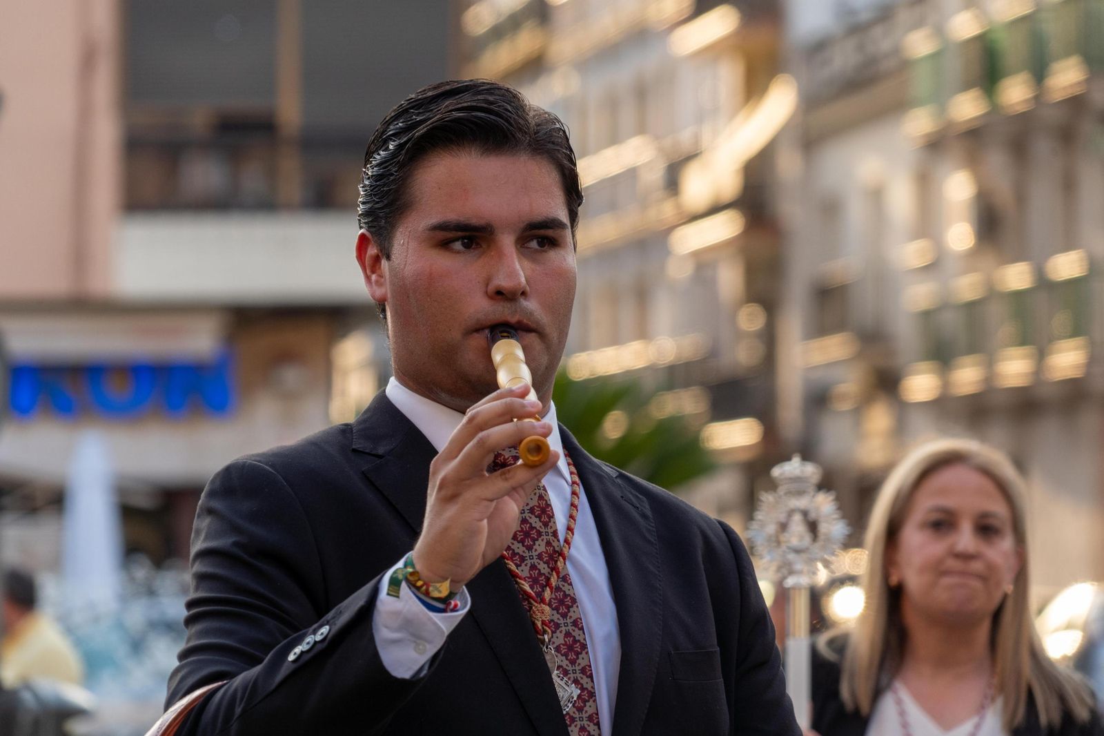 Imágenes del Rosario Jubilar rociero celebrado por las 25 hermandades filiales de la Matriz de Almonte en La Merced