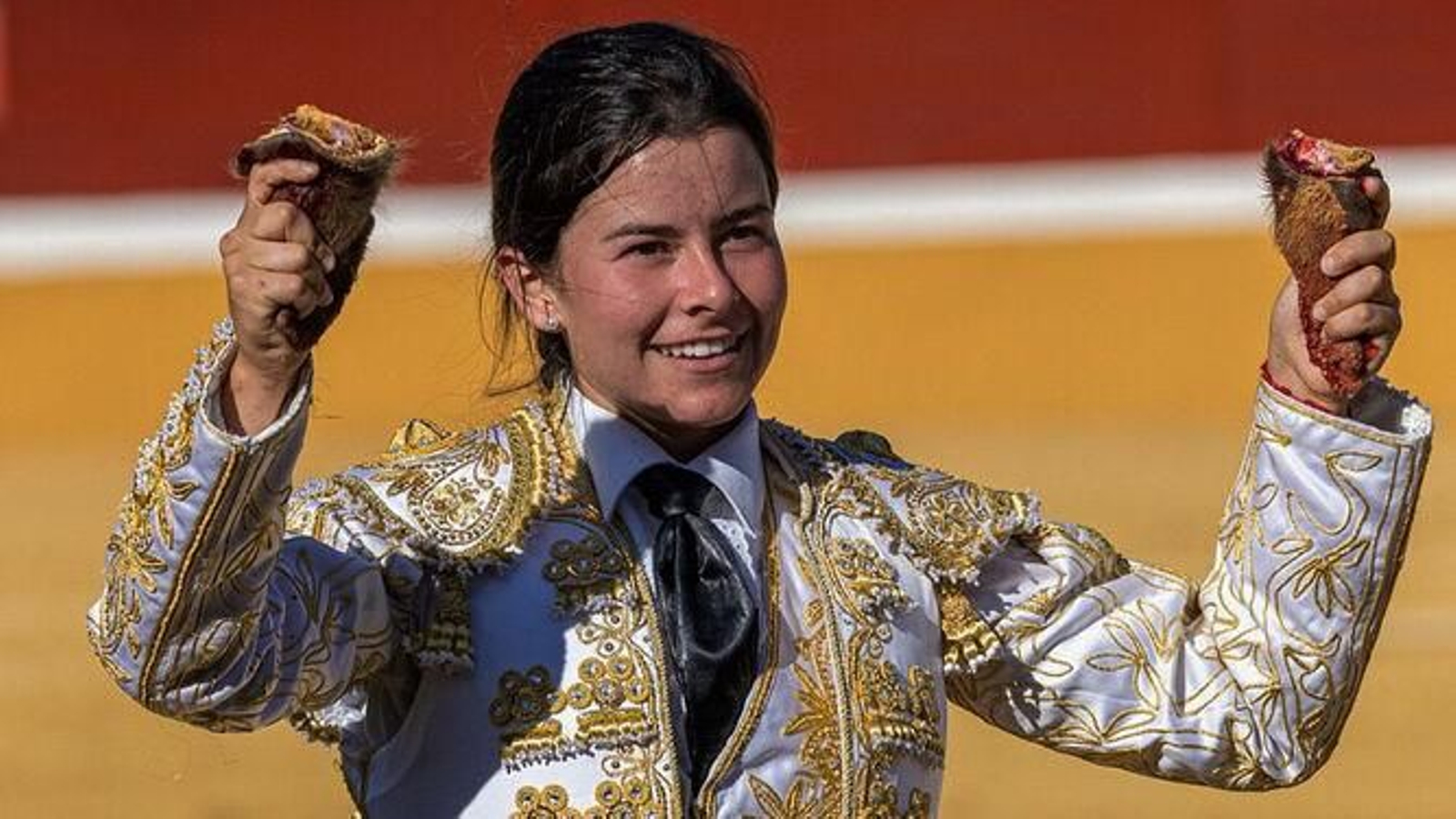 La novillera Miriam Cabas.