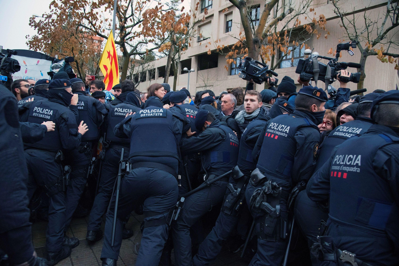 Las imágenes del traslado de obras de arte a Sijena