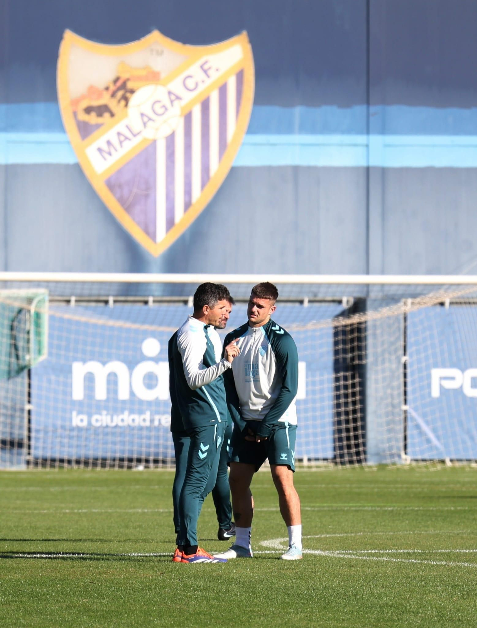 Juan Carlos Andrés ya ejerce como mano derecha de Funes en el Málaga CF