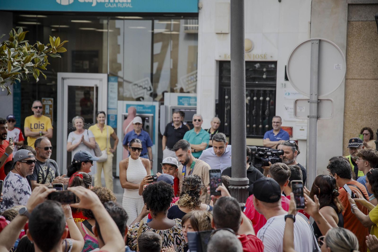 Álex Baena en el Ayto de Roquetas de Mar, en imágenes