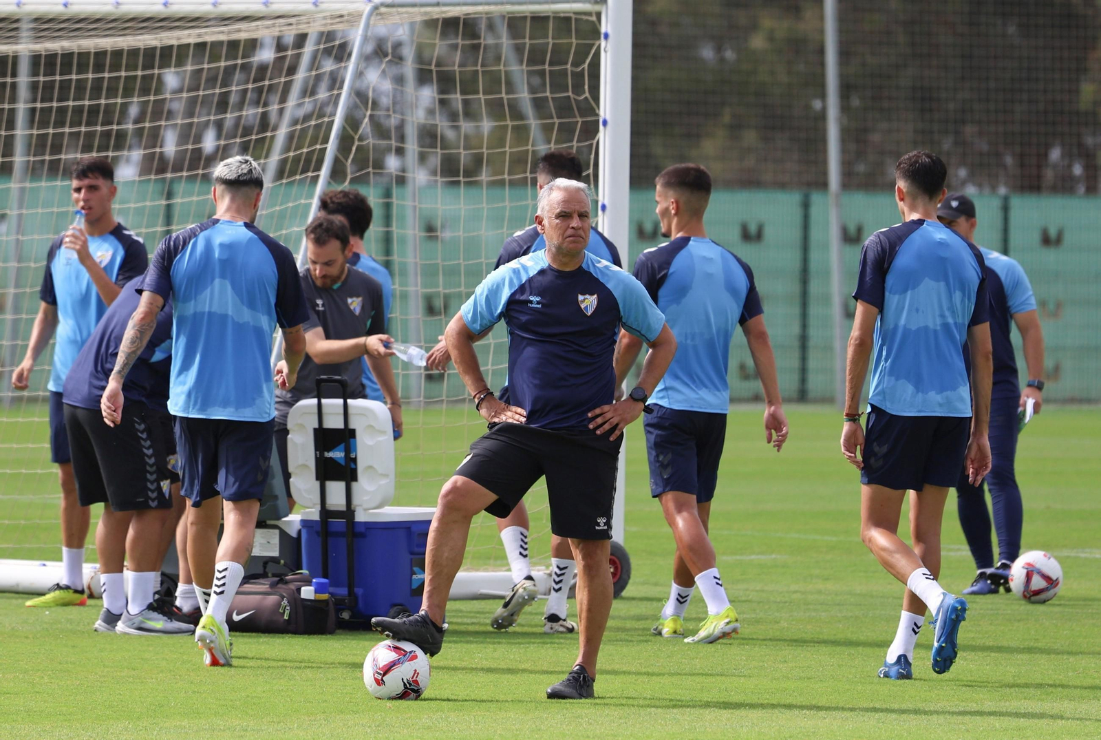 El paso de Sergio Pellicer por el Málaga CF, en fotos