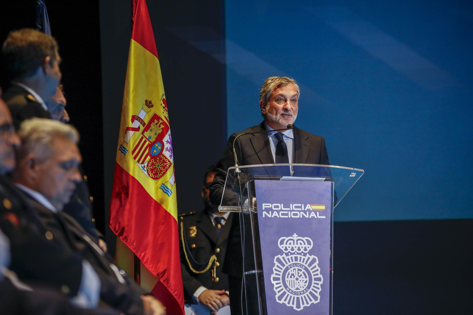 Las imágenes de la celebración del Patrón de la Policía Nacional en Almería, los Santos Ángeles Custodios