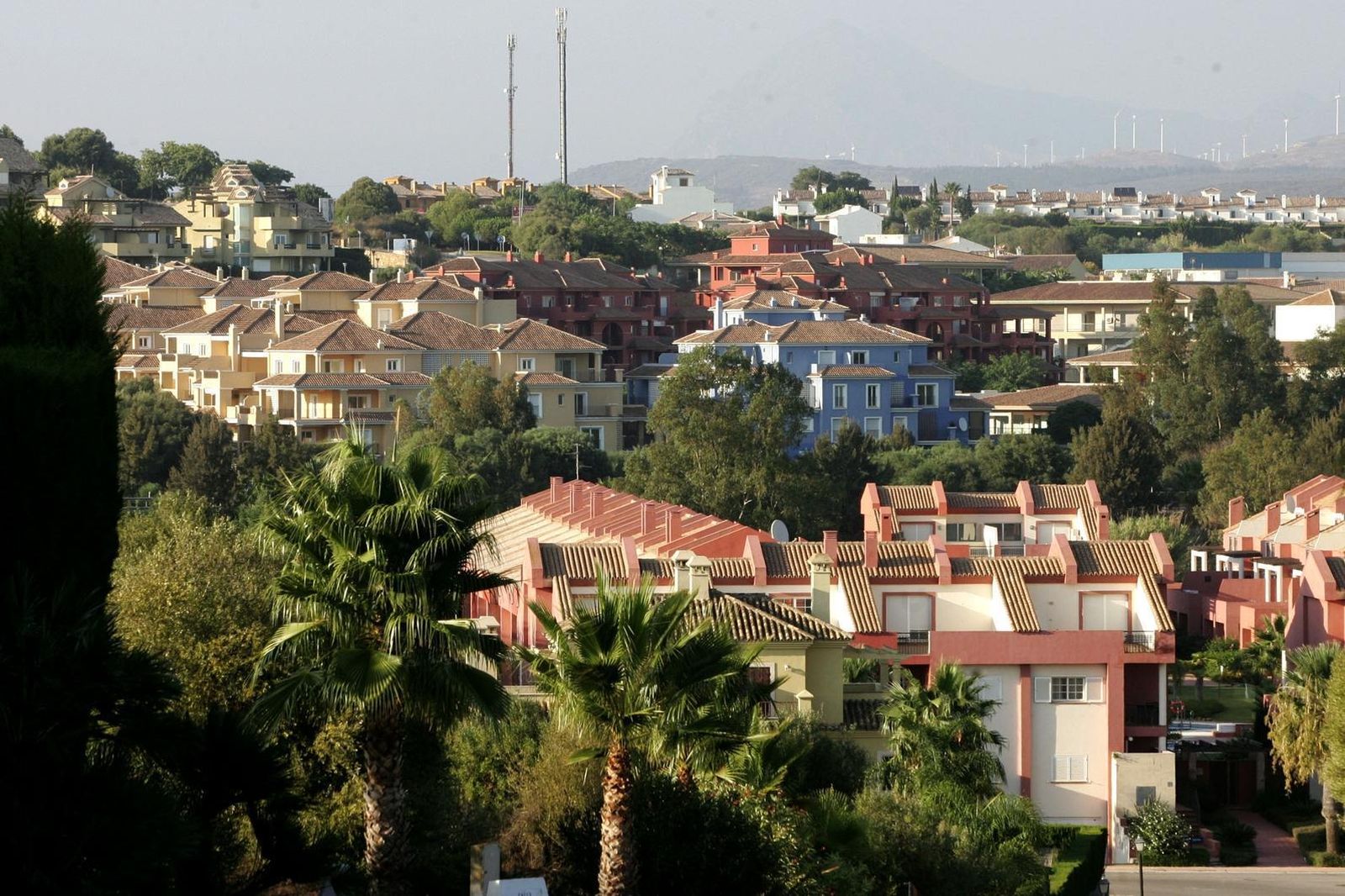 Algunas urbanizaciones de Sotogrande.