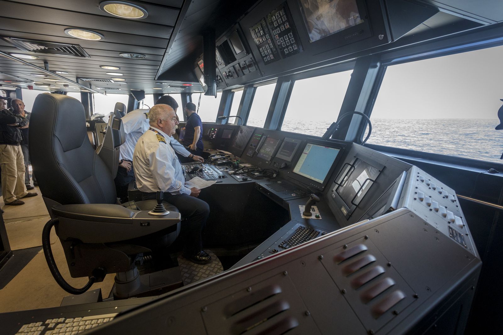 Imágenes de la prueba de mar del 'Audaz'