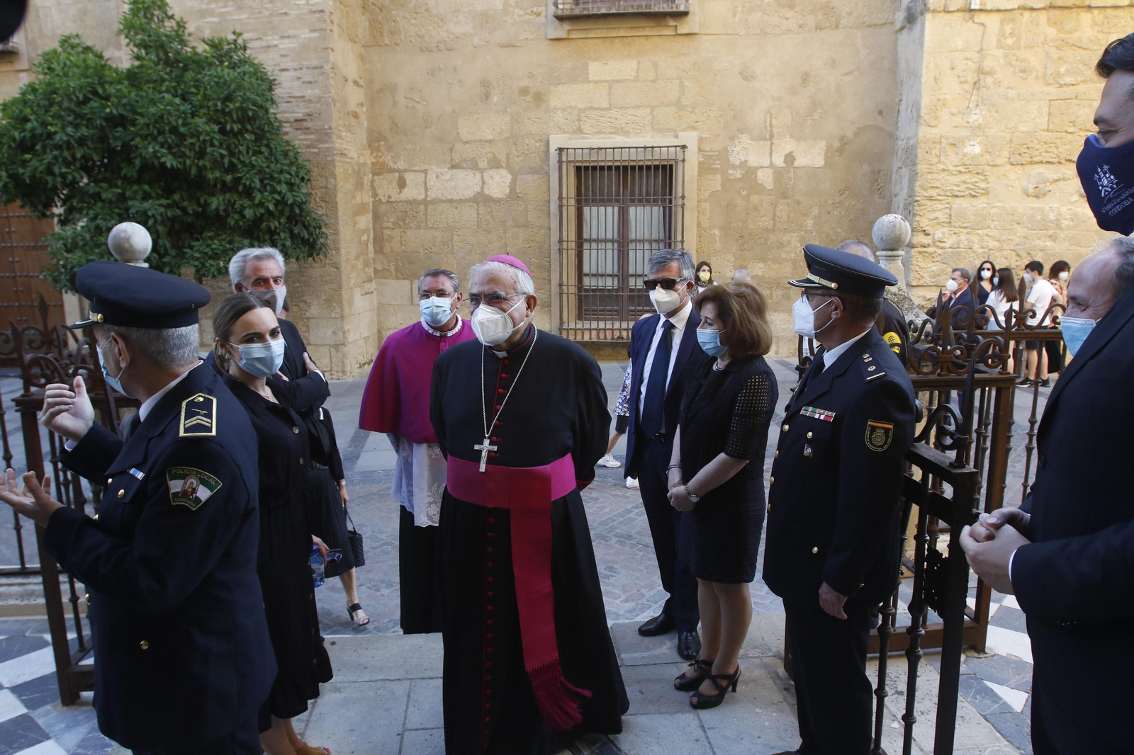 Las fotos del funeral por las víctimas del covid-19 en Córdoba