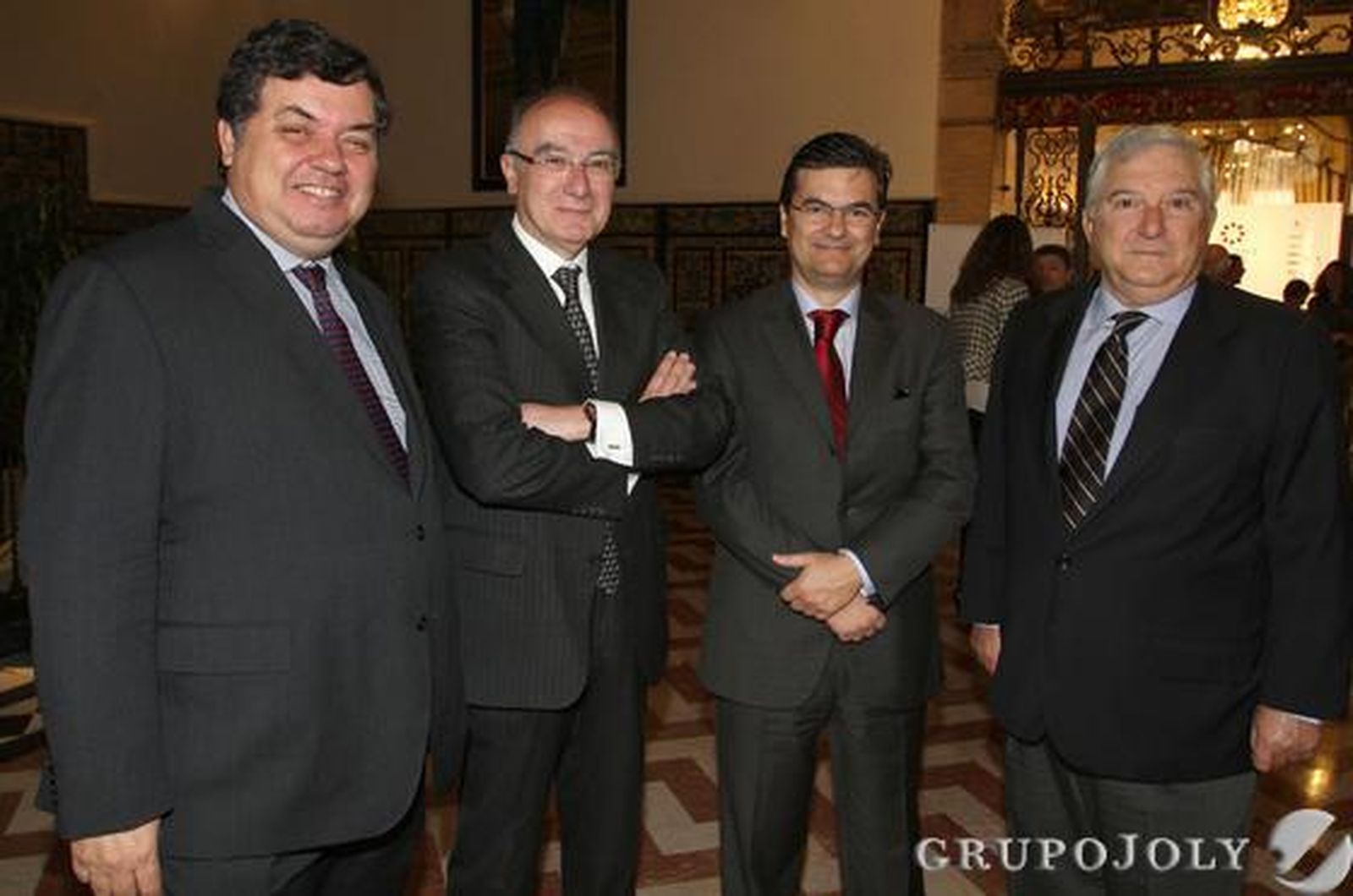 Luis Folque, Antonio Simoes, Pedro Antonio Barata Noronha y Rafael Beca. / Belén Vargas / Juan Carlos Vázquez