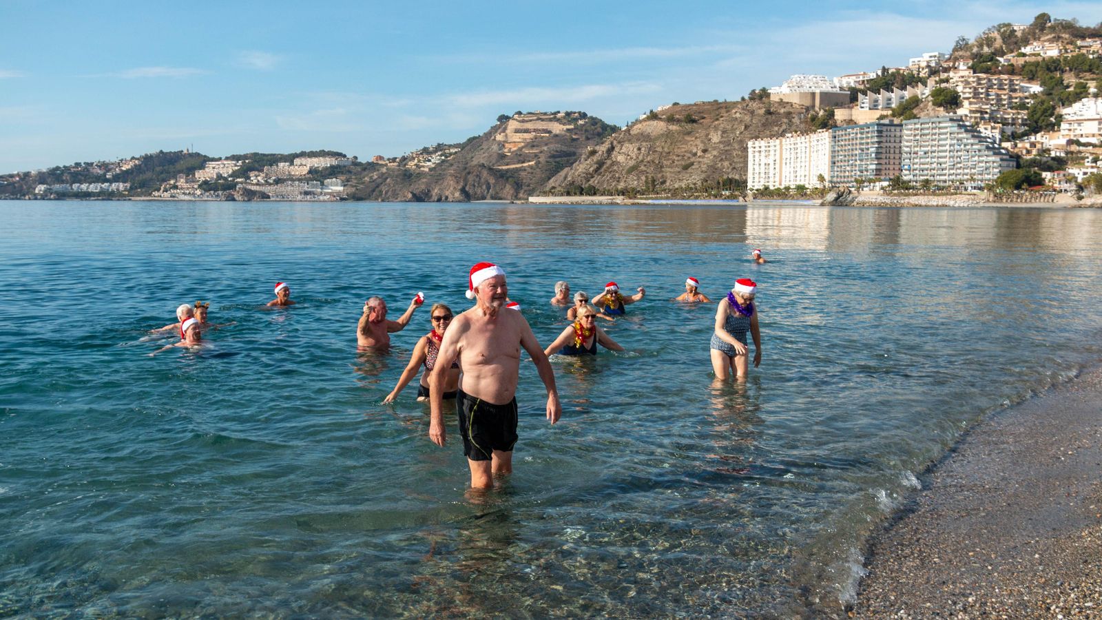 Señalan que la temperatura del agua es perfecta para darse unbaño