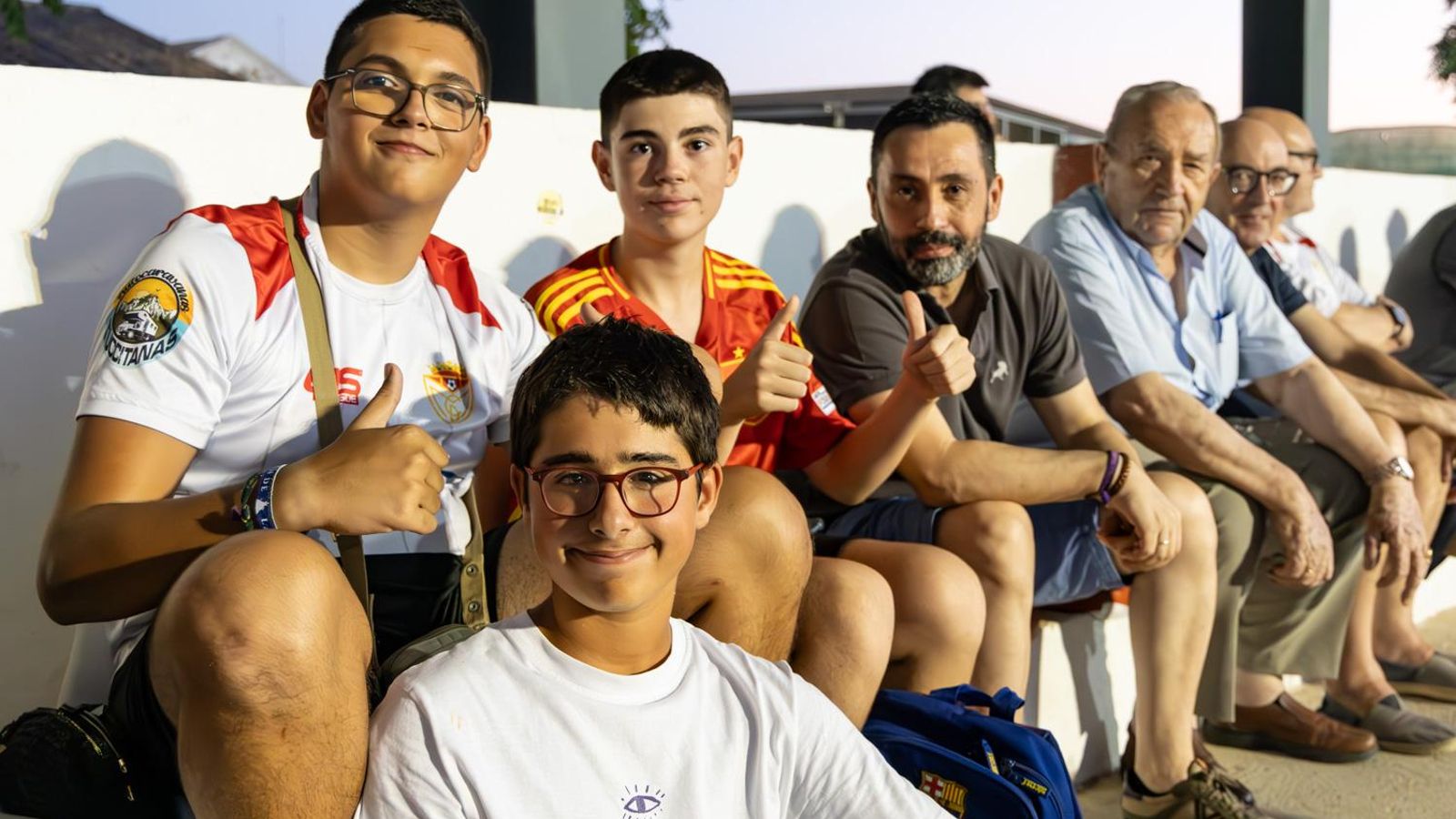 Las aficiones de Martos CD y Real Jaén en el Trofeo Miguel Pérez Luque, en imágenes