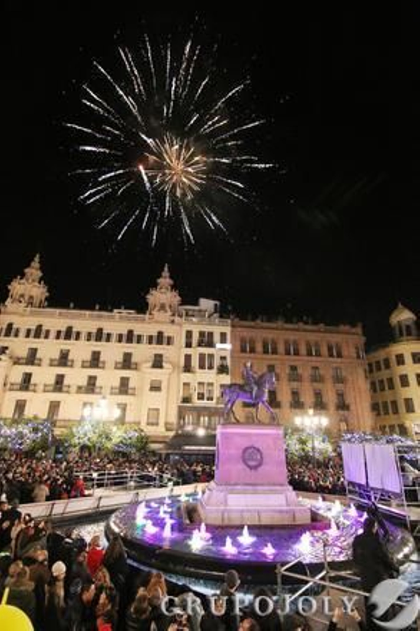 Córdoba celebra el fin de año en la plaza de las Tendillas