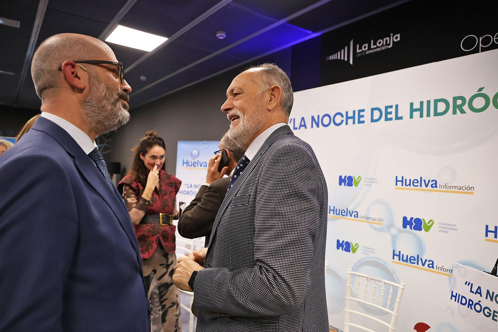 Imágenes de "La Noche del Hidrógreno Verde" organizada por Huelva Información y por el Congreso Nacional de Hidrógeno Verde